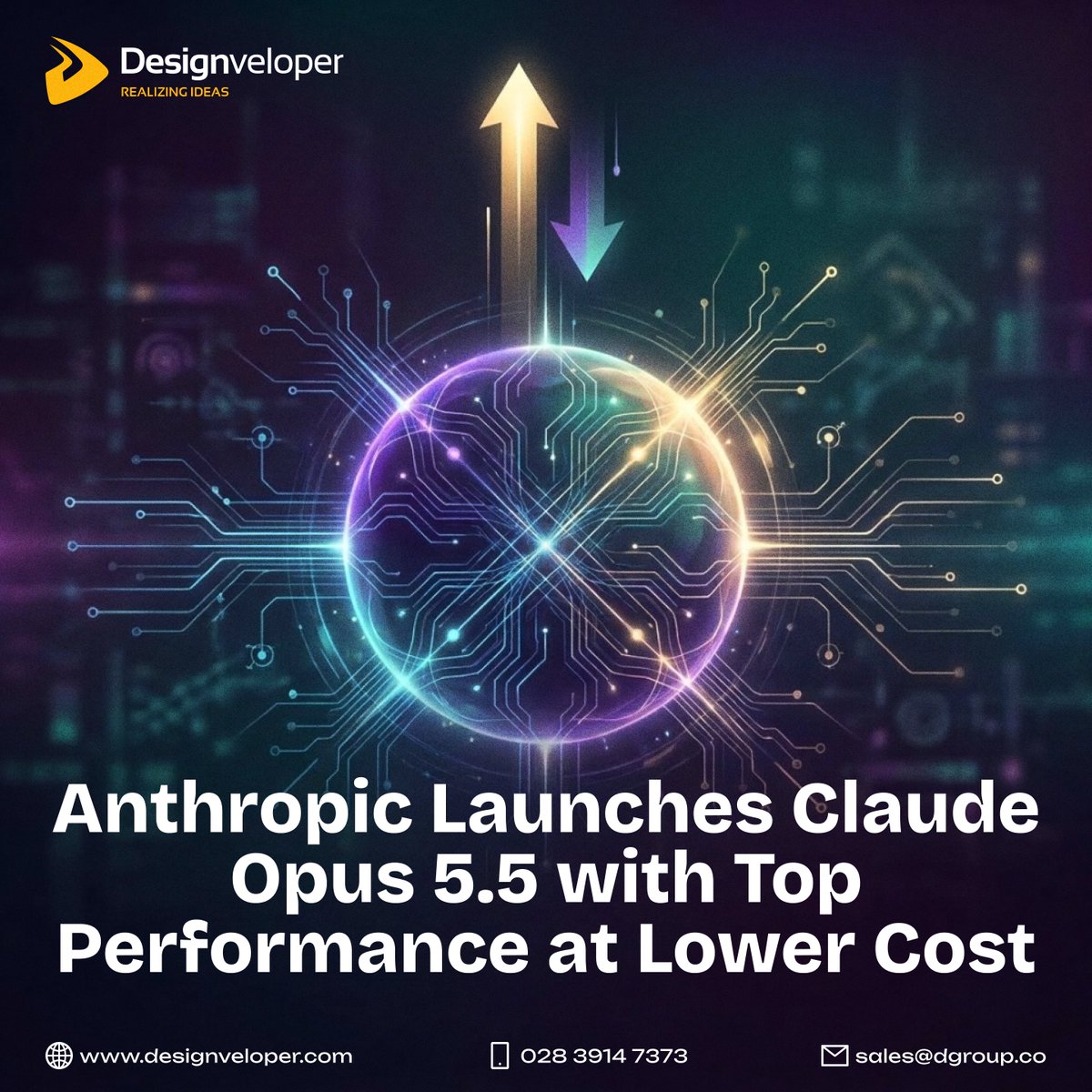 Designveloper's tweet photo. Anthropic Launches Claude Opus 5.5 with Top Performance at Lower Cost?

Claude Opus 5.5: Anthropic reports ~40% lower costs vs Opus 5 on typical workloads and >30% faster output. Terminal-Bench 4.0: 66.4% vs Opus 5's 52.3%. Anthropic cites a 680K-line code migration in <1 day. 
API: $4 in/$20 out per 1M tokens. 

Want more? Ask Designveloper below.

#ClaudeOpus #technews