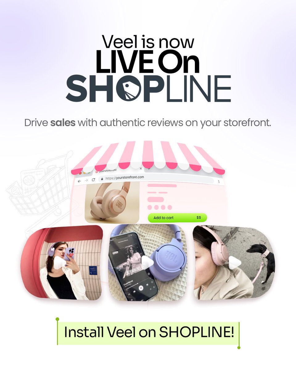 veel_app's tweet photo. Veel is now live on SHOPLINE!  ✨

Drive sales, build trust, and showcase authentic reviews directly on your storefront.

Install Veel on SHOPLINE:https://t.co/TDTWvNje8o

#Veel #SHOPLINE #SocialProof #UGC #storefront https://t.co/nbYqzaFYtN