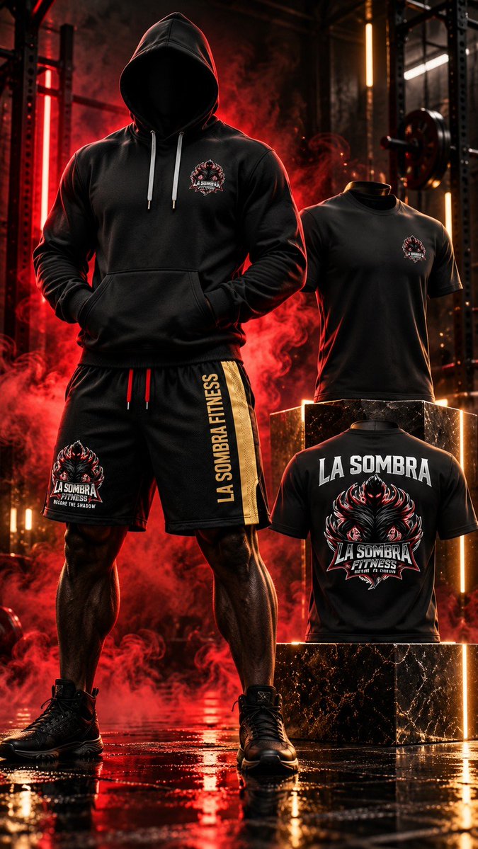 847_1479's tweet photo. No sigas la luz… conviértete en la sombra. 🌑🔥

Presentamos LA SOMBRA FITNESS, la nueva línea deportiva de Hunte Corazón Pro, creada para quienes entrenan con fuerza, disciplina y determinación.

🔥 Heavyweight Hoodie
🥊 Gym/MMA Training Shorts
💪 

🌐 https://t.co/ursignGnHz https://t.co/7b4YlPOZst