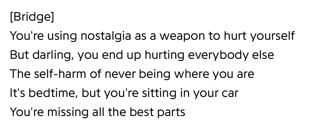 GoldElbows's tweet photo. fave lyrics of #TSTLOASTheEncore https://t.co/pnWN81gDQU