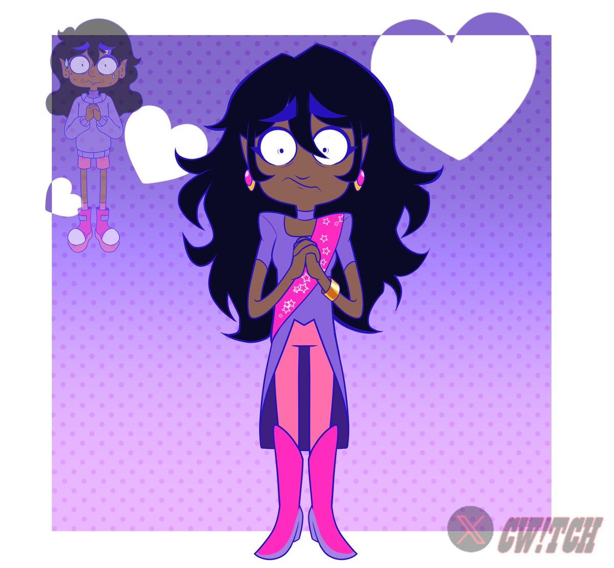 Caffe1neW1tch's tweet photo. #lesbianspaceprincess #redesigns

Is this trend still going....?

I have artblock :P https://t.co/5BJMDdNyLC