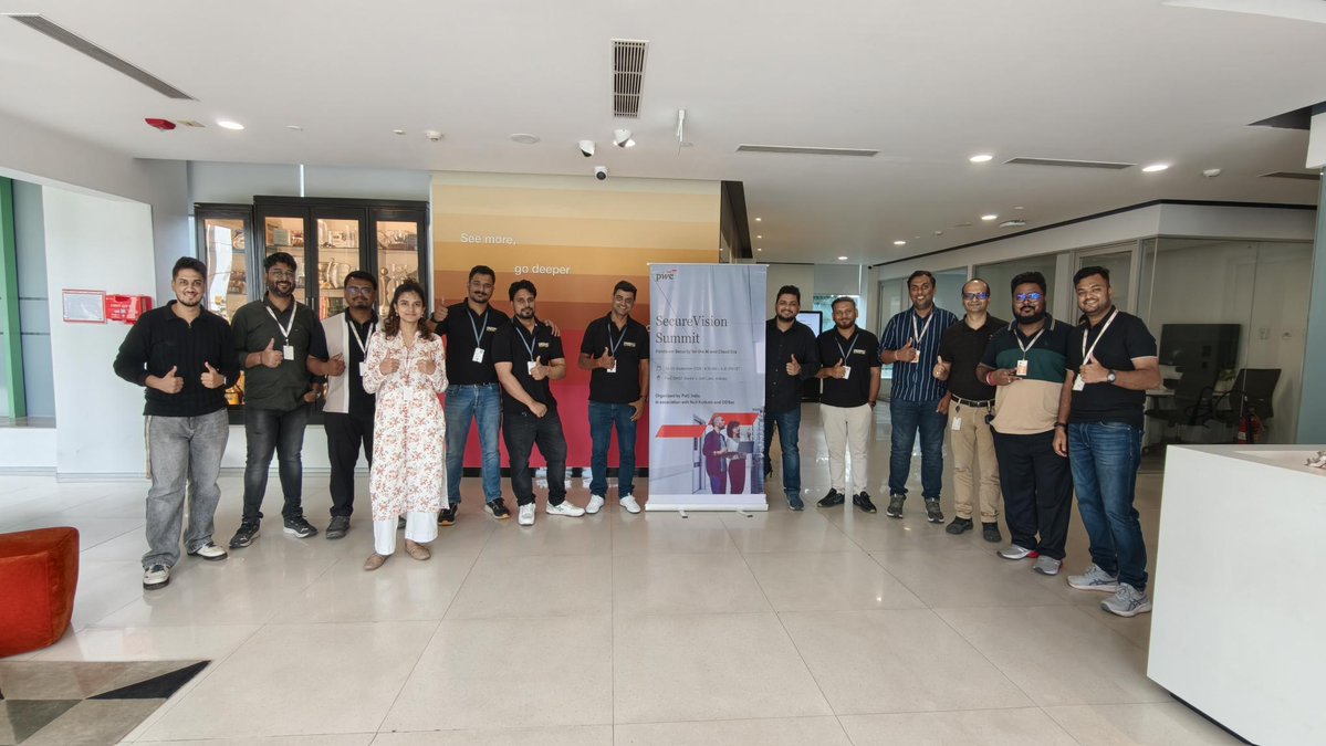 PwC_IN's tweet photo. We recently concluded the SecureVision Summit 2026,  with the Null Kolkata Chapter and ODSec, bringing together cybersecurity practitioners, testers and researchers to share perspectives on evolving threat landscape and the implications of AI and cloud adoption.

#RethinkRisk https://t.co/kAWWoO9NU5