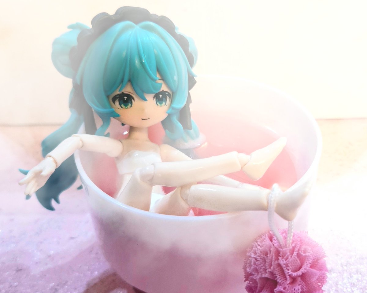 doomedkyary's tweet photo. miku took a bath today! 丫 (๑°□°๑) 🩵 https://t.co/OSKfuvKbYZ