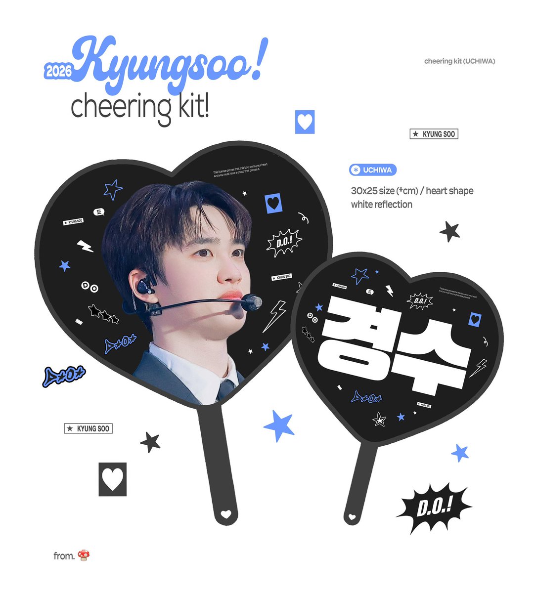 d0h_d0's tweet photo. 〰️
Cheering kit for DOH KYUNG SOO
CONCERT TOUR [DAY OFF] 
IN SEOUL

    • 9/25 - 10/1

https://t.co/Ge3Pxa9ClX

• RT추첨 한 분께 우치와를 보내드립니다

#EXO #엑소 #도경수  #DOHKYUNGSOO https://t.co/tqAXUdTyEc