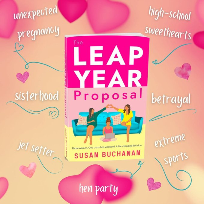 Susan_Buchanan's tweet photo. 💍‘I absolutely loved this book. A story of 3 ladies that become friends, relationships, betrayal, trust, wedding proposals and love.'💍
THE LEAP YEAR PROPOSAL is ONLY 99p/99¢ until Tue!
#womensfiction #romance #sisterhood 
#KU 
https://t.co/1nobE1ckHL https://t.co/6QGR4QMFyh