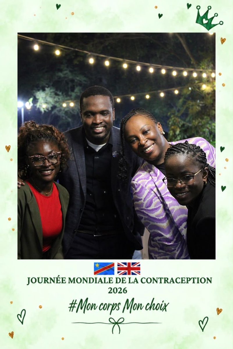 Mulunda_JC's tweet photo. Avec FCDO @UKinDRC nous avons célébré bien plus qu’une simple journée internationale ; nous avons célébré 8 ans de partenariat continue; 8 ans de promotion et de défense des droits de santé sexuelle et reproductifs; 8 ans de protection de droit de choisir, de droit à l’autonomie corporelle et à la justice reproductive pour chaque femme et chaque fille congolaise. 
@MakokiYaMwasi #IPASRDC #ContraceptionDay2026