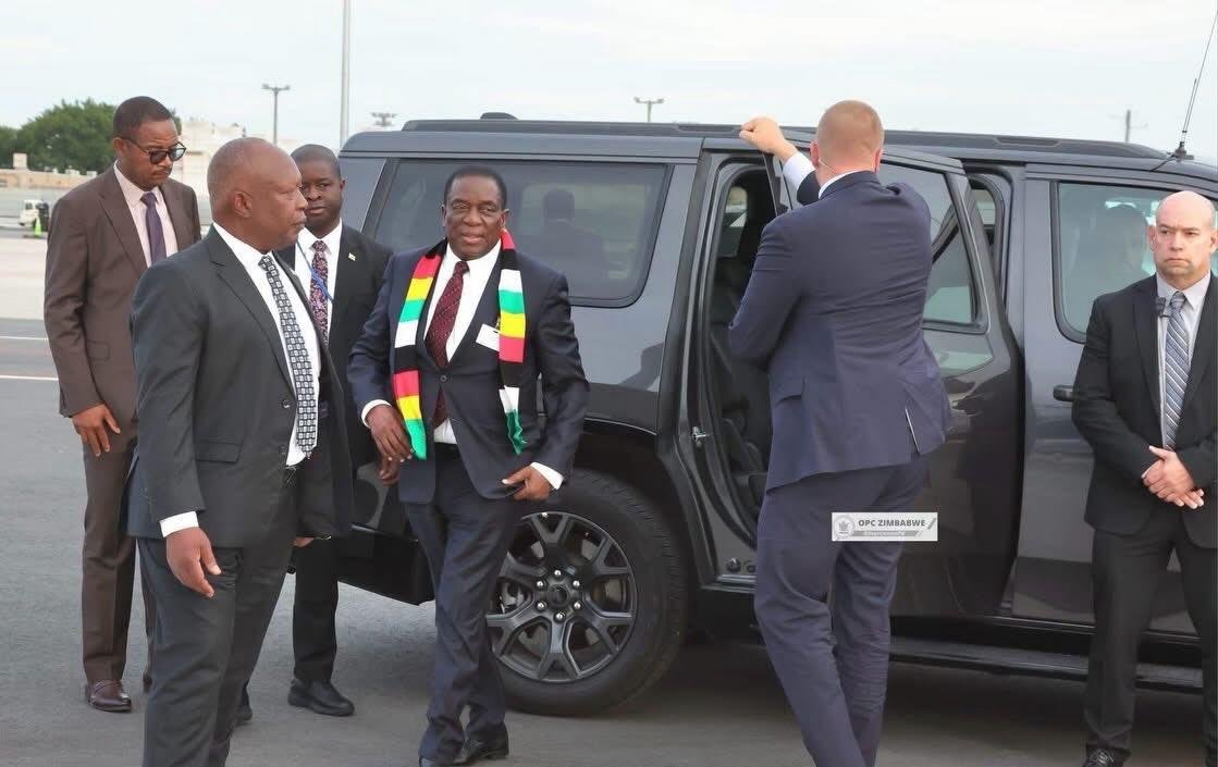 CdeTrababalas's tweet photo. President @edmnangagwa has departed New York following the 81st UN General Assembly. Zimbabwe was represented, our voice was heard, and our interests were put on the global table. Safe journey home, Mr President. ✈️
#ZimAtUNGA81 https://t.co/NfAeJKw4P8