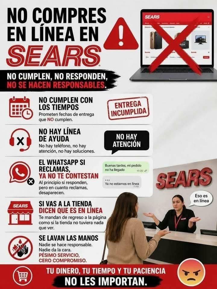 Karycutelove's tweet photo. @searsmexico @LaVeritoTorres Y ahora, de repente mandan correo para decir que cancelaron el pedido,  que hicieron reembolso que se hará real al cabo de 2 meses para que mientras PAGUE LO QUE NO ENTREGARON 😡 #SearsNoEntiende #SearsNoSirve #NoCompresEnSears @searsmexico https://t.co/sHk5tusHDS