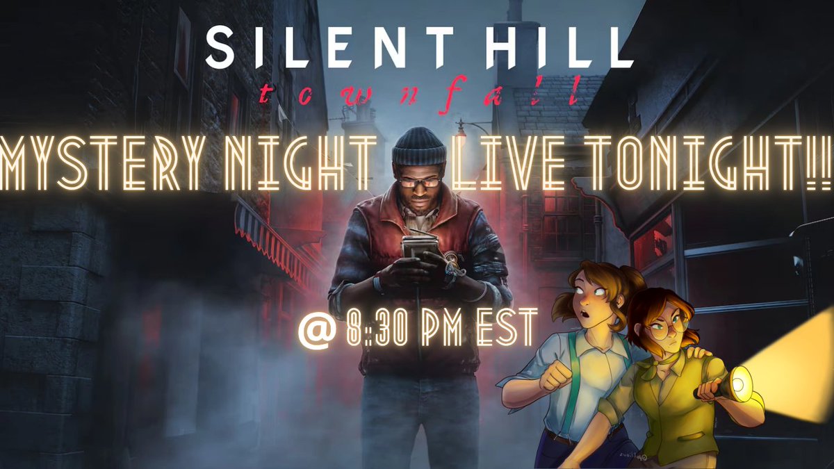RiveraShezu's tweet photo. MYSTERY NIGHT RETURNS!!! TONIGHT!!! AT 8:30 PM EST WITH MY LOVELY CO-HOST @ErisSerenity 

https://t.co/fbdSjnXtvw https://t.co/LD90I7EPwz