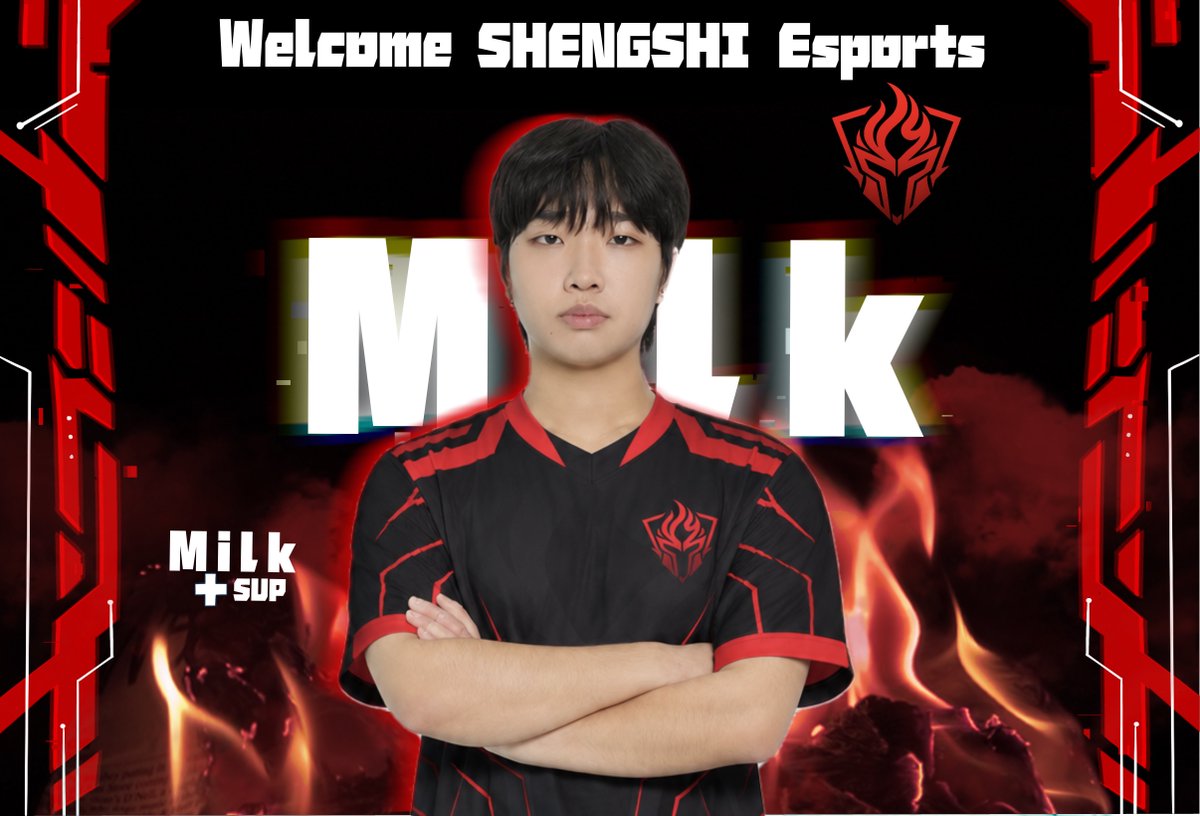 ShengshiEsports's tweet photo. We’re excited to welcome milk to SHENGSHI Esports!

A veteran of multiple OWCS stages, milk brings extensive experience from competing at the highest level, alongside a strong track record across FACEIT League Masters.

Welcome to SHENGSHI @owhoneycombo https://t.co/m7QbpnVakq