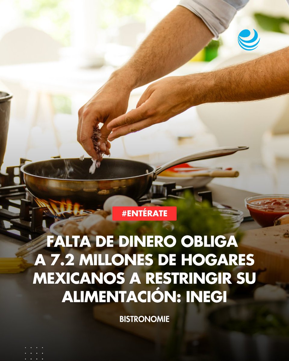 eleconomista's tweet photo. 📣 #Entérate | La Encuesta Intercensal 2025 revela que adultos y menores reducen porciones, limitan la variedad de alimentos y omiten comidas por falta de recursos. En 3.8 millones de hogares con menores, más de la mitad reportó una dieta poco variada. 🍽️ https://t.co/yTJcmeR7Qb https://t.co/wJ46JOsO3h