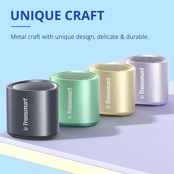DitCompany's tweet photo. Tronsmart Nimo Portable Bluetooth Speaker, Super-Compact Design, Metal Craft, Mini Speaker with Lanyard, IPX7 Waterproof for Shower, Travel, 12 Hours Battery
#Electronics #Portable #Sound #Vision #Accessories #Portable #Speakers #Docks #Portable #Bluetooth #Speakers https://t.co/0EWkJNscEn