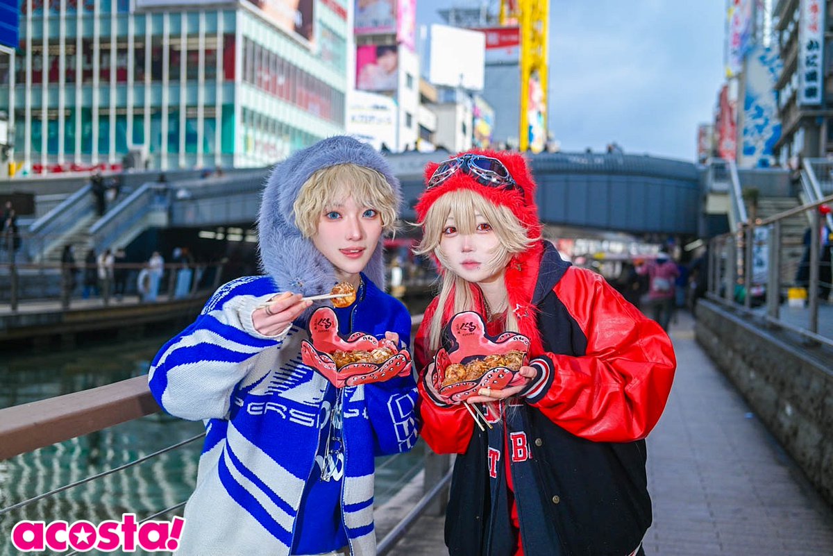 acosta_west's tweet photo. 【10/17(土)&amp;18(日)🦀#道頓堀コスプレ祭】
⠀
🌟📷撮影事例紹介📷🌟
⠀
賑やかな街並みをバックに撮影が楽しめます✨
大阪らしさ満点のロケーションをお楽しみください！
⠀
▶️https://t.co/5TLRmjZKiY
⠀
チケットは完売次第販売終了いたします⚠ https://t.co/h8KaTeiFzw