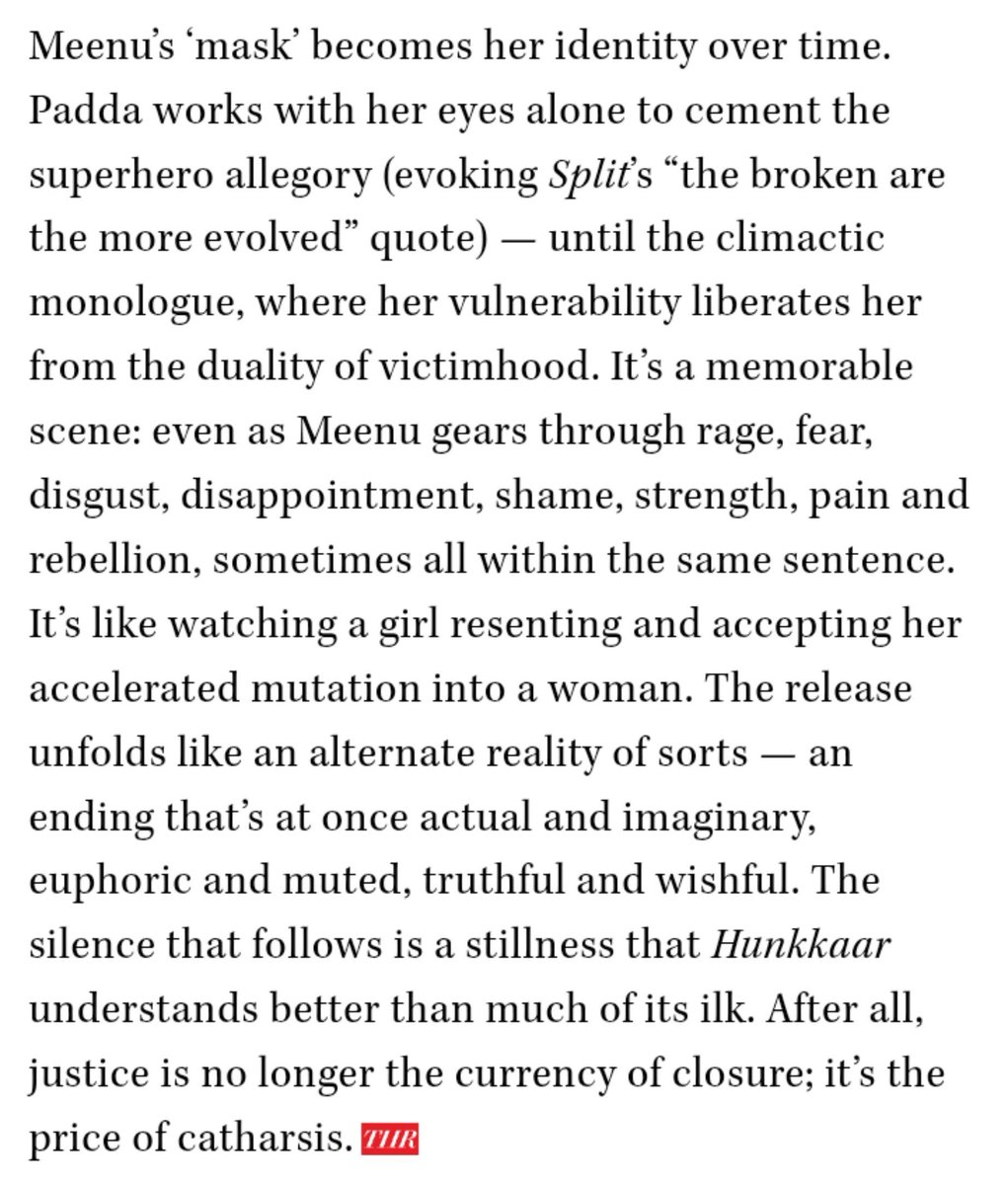AneetPaddaFC's tweet photo. Meenu Rawat appreciation ⭐🔥
Aneet Padda absolutely owned this role. Critics are stunned by her performance. The vulnerability, rage, pain and intensity she brought to Meenu… phenomenal. What an actress. ❤️‍🔥 https://t.co/jgXjShSJOS