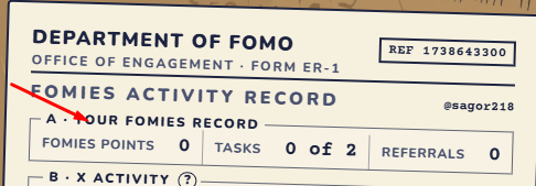 sagorofficial7's tweet photo. Fomies Free Mint is Live
Just came across a new free mint opportunity from @FomiesNFT 

How to apply:
• Go to https://t.co/GXtszFwrTU
• Click Department of Fomo
• Connect your X account
• Complete the questions
• Enter your SOL wallet address
• Enter your EVM wallet address
• Hit Submit
That’s it — your application is completed✅