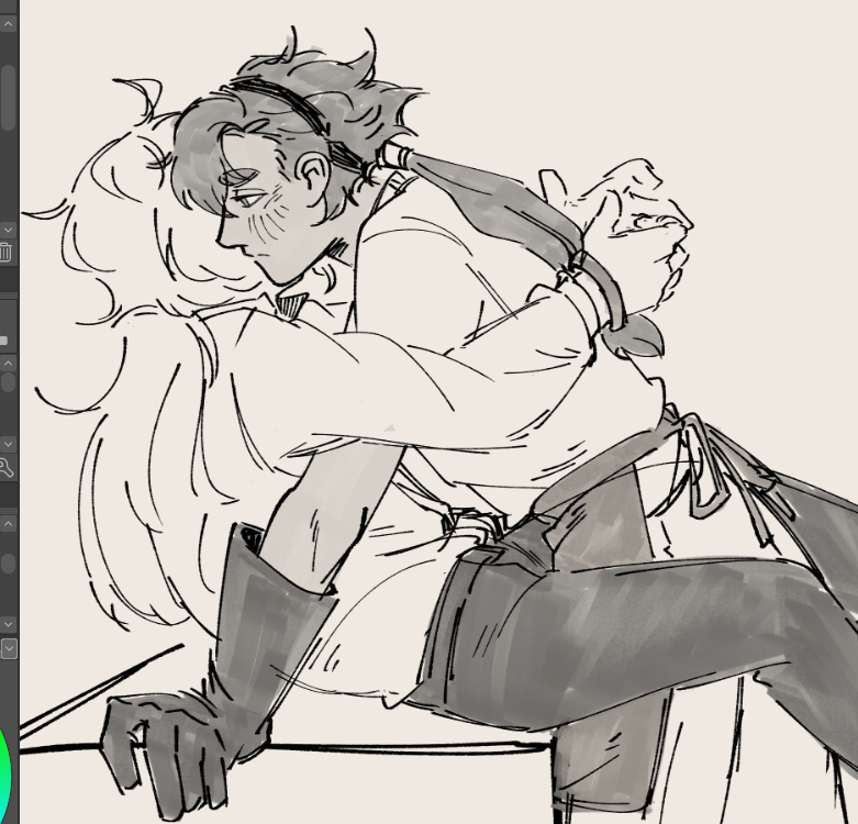 punkkgf's tweet photo. fanart nideaneng's au because theyre my goat https://t.co/fpbqmJkWam