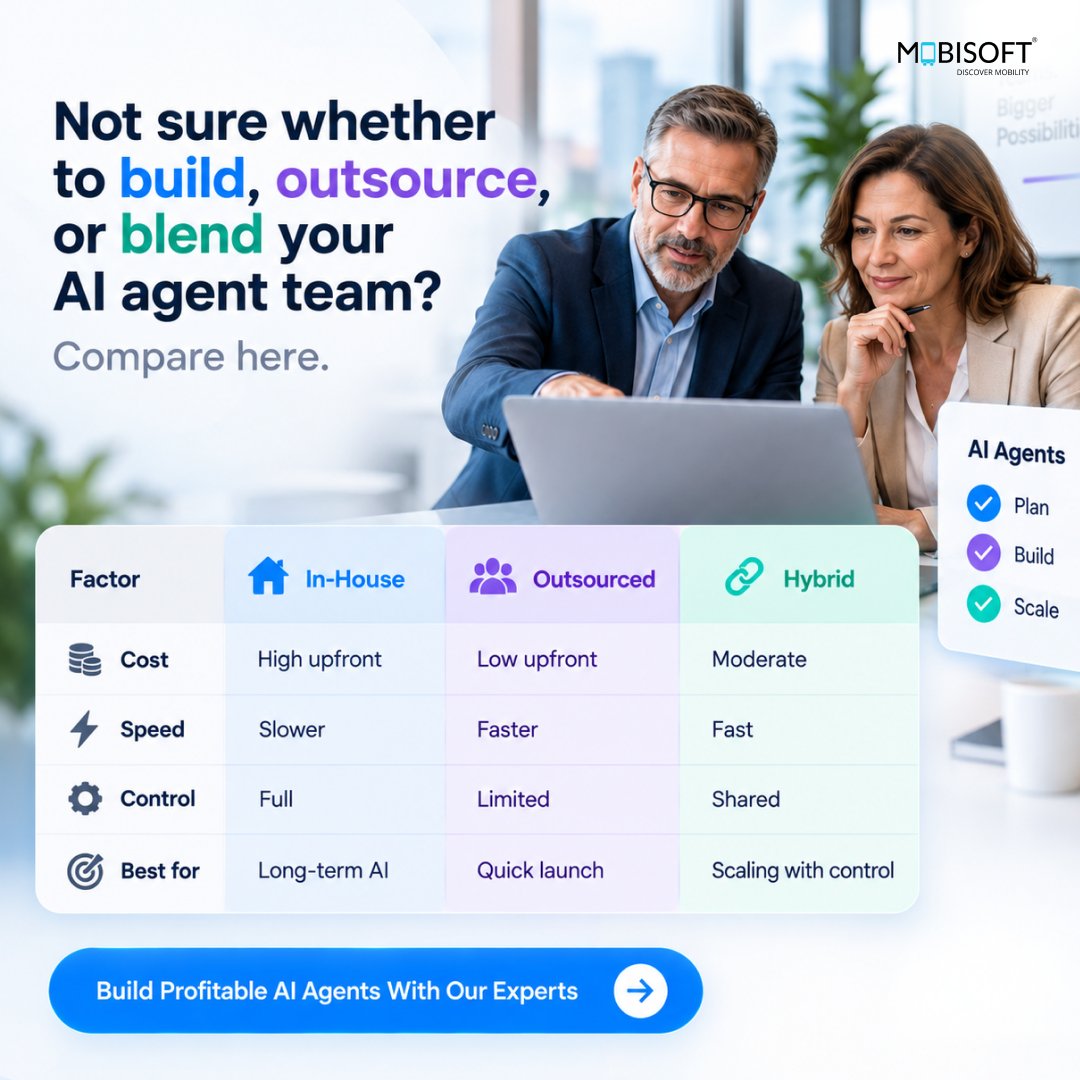 MobisoftInfo's tweet photo. 𝐈𝐧-𝐡𝐨𝐮𝐬𝐞, 𝐨𝐮𝐭𝐬𝐨𝐮𝐫𝐜𝐞𝐝, 𝐨𝐫 𝐡𝐲𝐛𝐫𝐢𝐝 𝐀𝐈 𝐚𝐠𝐞𝐧𝐭 𝐝𝐞𝐯𝐞𝐥𝐨𝐩𝐦𝐞𝐧𝐭?
Match your model to the capabilities and control your business needs.

Book a demo: https://t.co/9sbI8cDUra 
 
#AIAgents https://t.co/j9QtPTiv7F