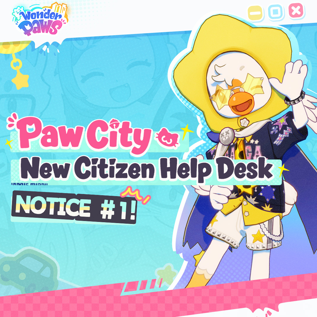 WonderPawsGame's tweet photo. Hi, new citizen! Since we're just meeting, you might not know much about WonderPaws yet. So we've put together this first Q&amp;A notice to introduce ourselves. WonderPaws pre-registration is now open! You can also wishlist WonderPaws on Steam. https://t.co/N4lOhgFXct