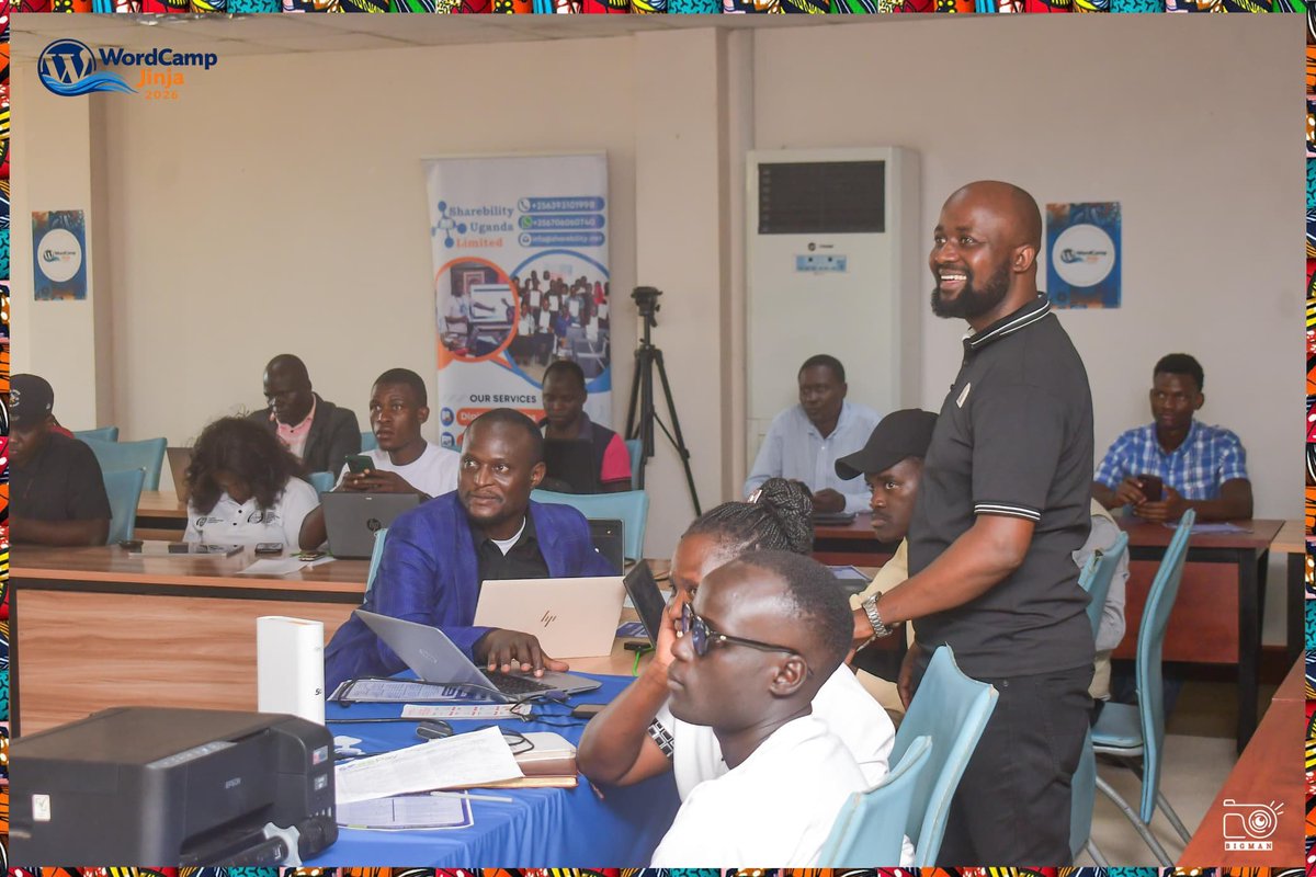 FaizoKati's tweet photo. Happy to have been engaged in an impactful @WordPress powered #WordCamp Jinja 2026; aligned for Digital Empowerment Program Design @jetpack #SurePay #EduTech. https://t.co/VANQtvLoz1