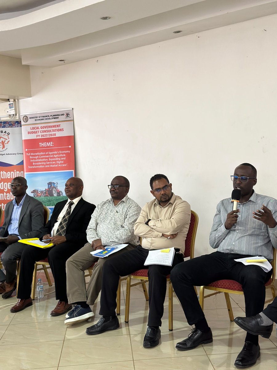 abaasa01's tweet photo. A panel discussion on accelerating the implementation of the Agriculture Transformation and Modernisation Strategy (ATMS) and its role in Local Governments is taking place
๐ Bomah Hotel, Gulu City
#LocalGOVT27 #KnowYourBudget27 #TenfoldGrowth https://t.co/Clc8V0j61t