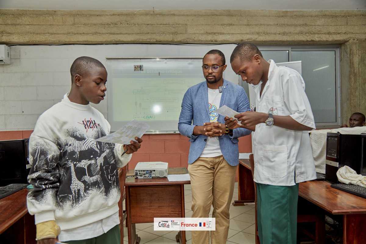 ClassPro_237's tweet photo. Tous contre les désordres de l'info.

BD @EdukMedia

#CritiKids2026 #ClassPro #STAFE2026 #EMI #Douala #Bonaberi #factchecking #EMI https://t.co/tQh3TSx8HW