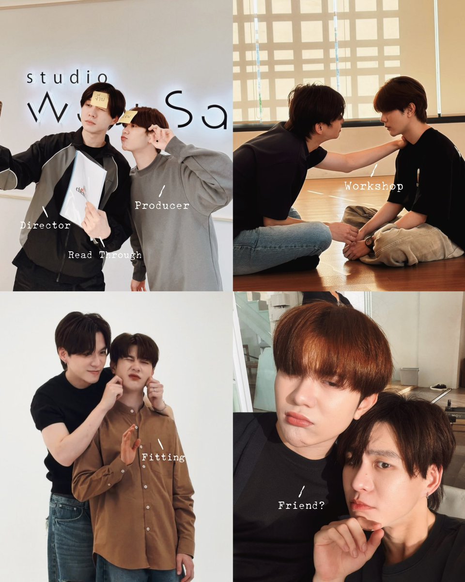 navir_w's tweet photo. Director + Producer = Friends ?

//เปิดมาลงรัวๆเลยน้าา ทำไปแล้ว100อย่างปะ 

#TheChemistrySeries https://t.co/vMWgq1BGo5