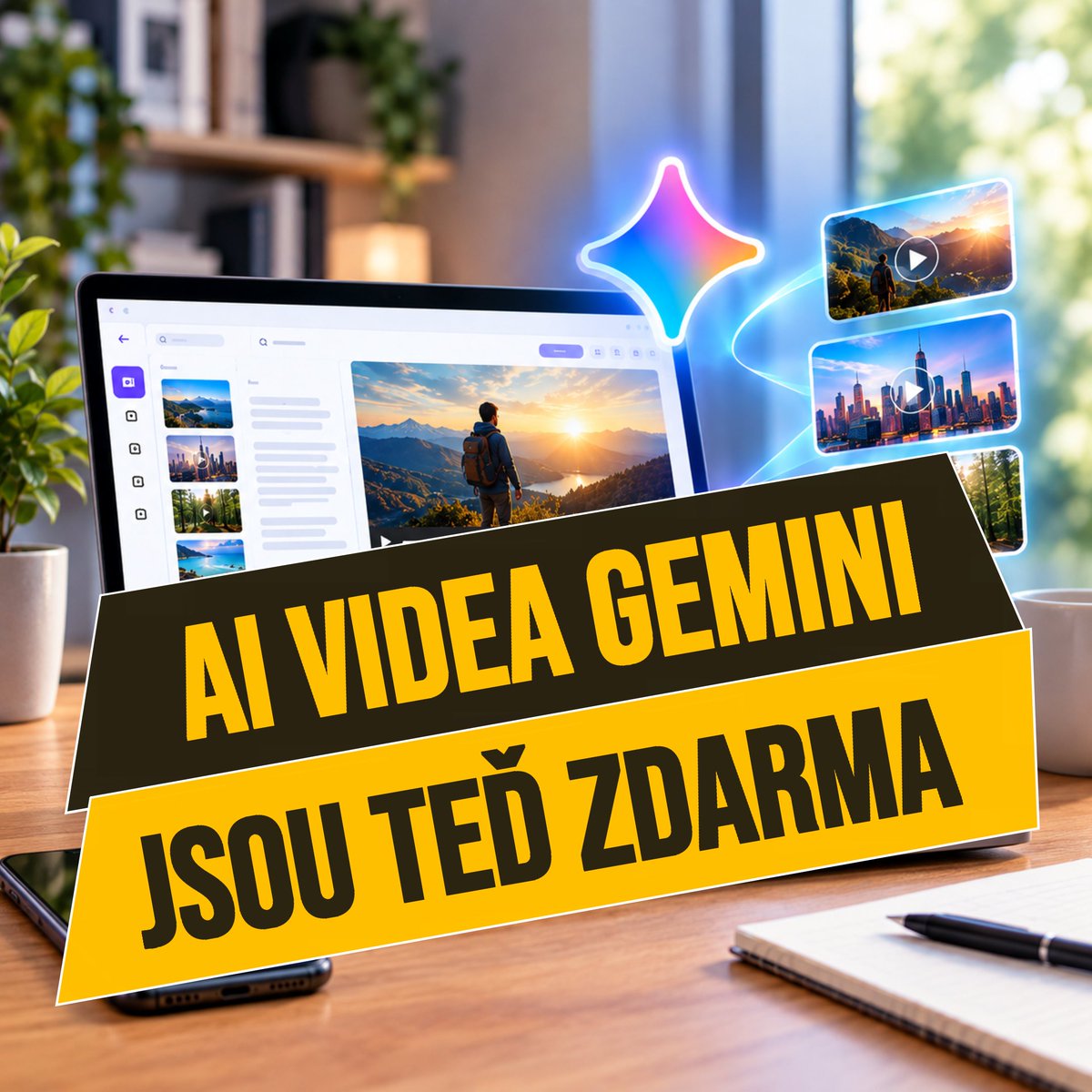 techfan_cz's tweet photo. Google zpřístupnil generování HD videí pomocí Gemini Omni 1.1 zdarma každému s Google účtem. Žádné editorské zkušenosti, žádná instalace... 

Mrkni na víc informací v článku, odkaz v komentáři

#gemini #geminiomni #google #aivideo https://t.co/wYVqX07q7e
