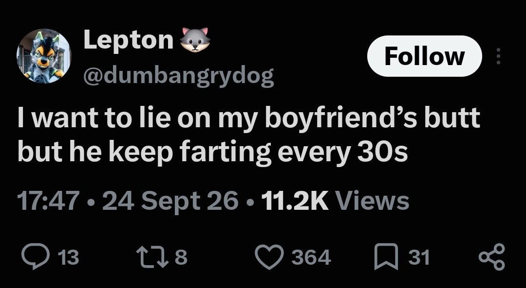 VexTheSkunkBat's tweet photo. some people live my dream and then complain about it https://t.co/VFrMPMbrcL