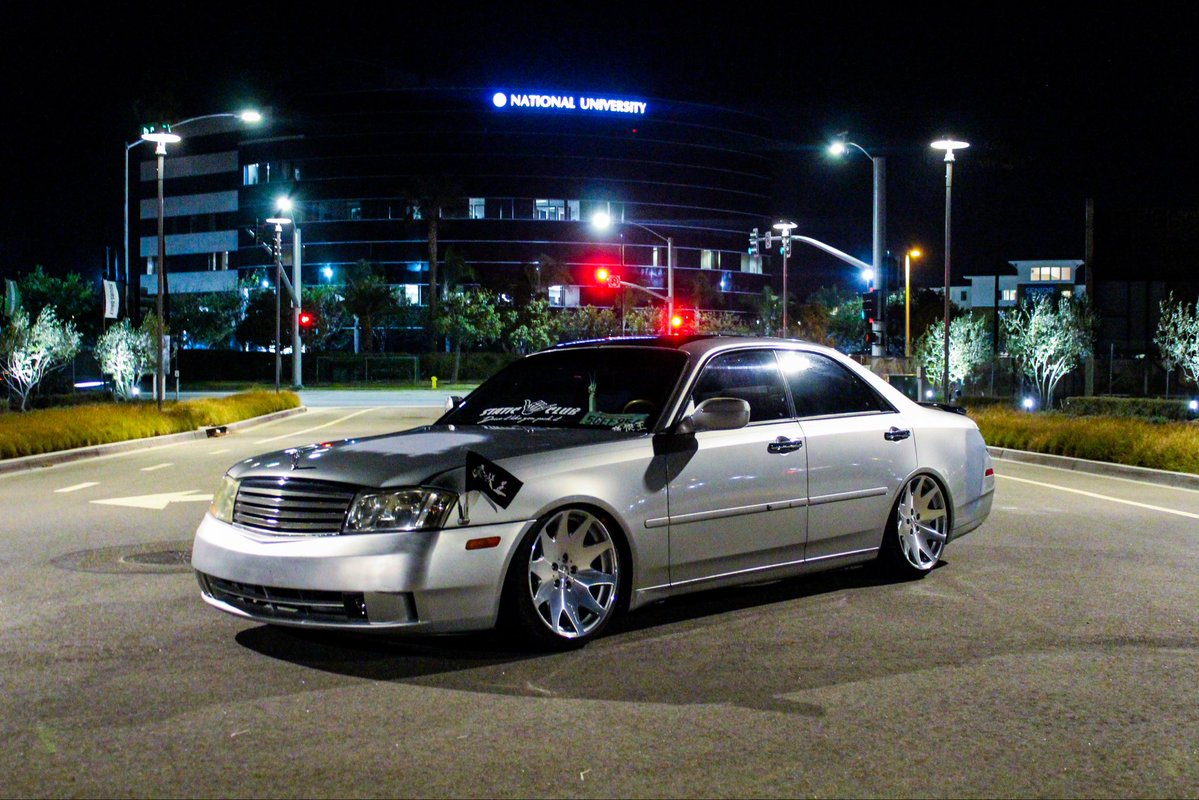 Eddsilvery34's tweet photo. Progress over the years on my Infiniti m45 #y34 right before the wrap 
#christisking #nissan #y34 #cedric #gloria #static #slammed #cars #jdm #infiniti https://t.co/fZBFd0hJ5h