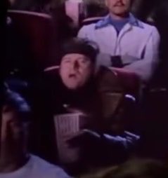 Tashster's tweet photo. gambit jus’ wanted to put his feet up in peace and watch de’ movie but people caught him mouth fucking de popcorn. https://t.co/KMGF1GwyCT