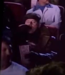 Tashster's tweet photo. gambit jus’ wanted to put his feet up in peace and watch de’ movie but people caught him mouth fucking de popcorn. https://t.co/KMGF1GwyCT