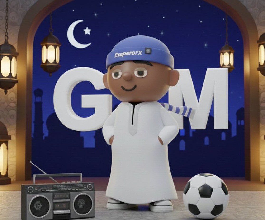 Emperor2303's tweet photo. gm CT frens,  ☀️

TGIF! 🕌 https://t.co/mkwtLYPVxJ