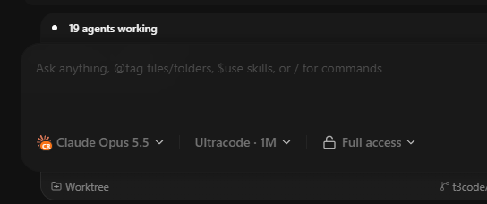 veprah's tweet photo. @theo i drained all my limits in a couple of hours before using the banked resets and i think claude plans just can't sustain large subagent orchestration, the 5 hour limit especially is honestly tiresome https://t.co/i5jsh3Jwju