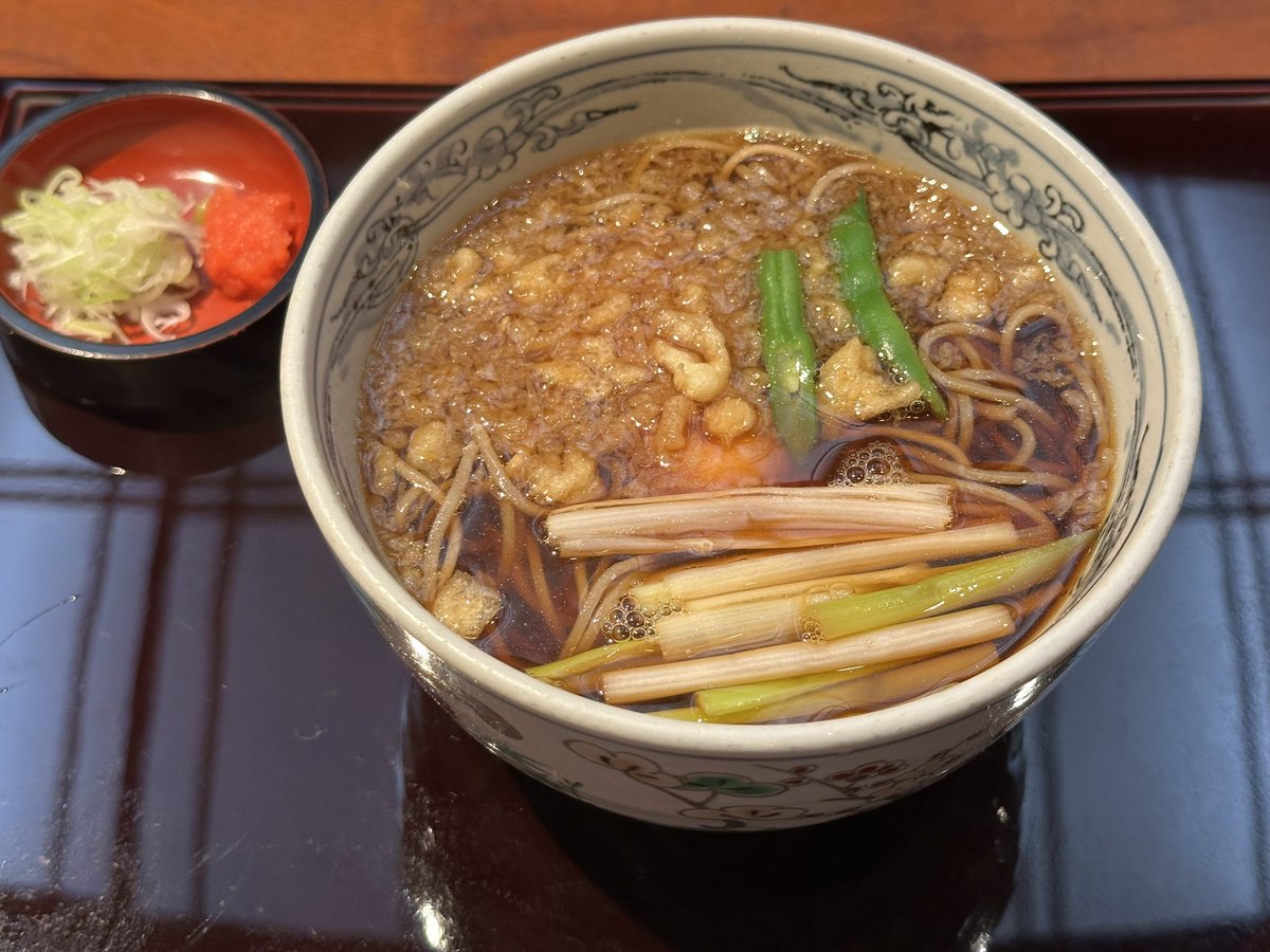 Nelson_lunch's tweet photo. ネルソン・ランチ
（月見たぬき蕎麦） https://t.co/46fCPqaeIj