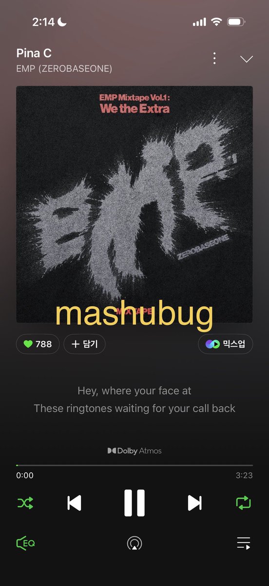 mashubug's tweet photo. @ZB1_official 9/25 14:00
#ZEROBASEONE #ZB1 #μ λ‘λ² μ΄μ€μ
#ZEROBASEONE_EMP #EMP
#EMP_Mixtape_WetheExtra
#Pina_C https://t.co/PAguhDL7hr