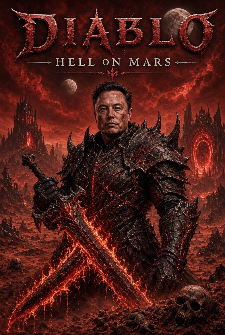 MartiansOfMars's tweet photo. @elonmusk @elonmusk you seen the new Diablo? https://t.co/61fWHn8MfG