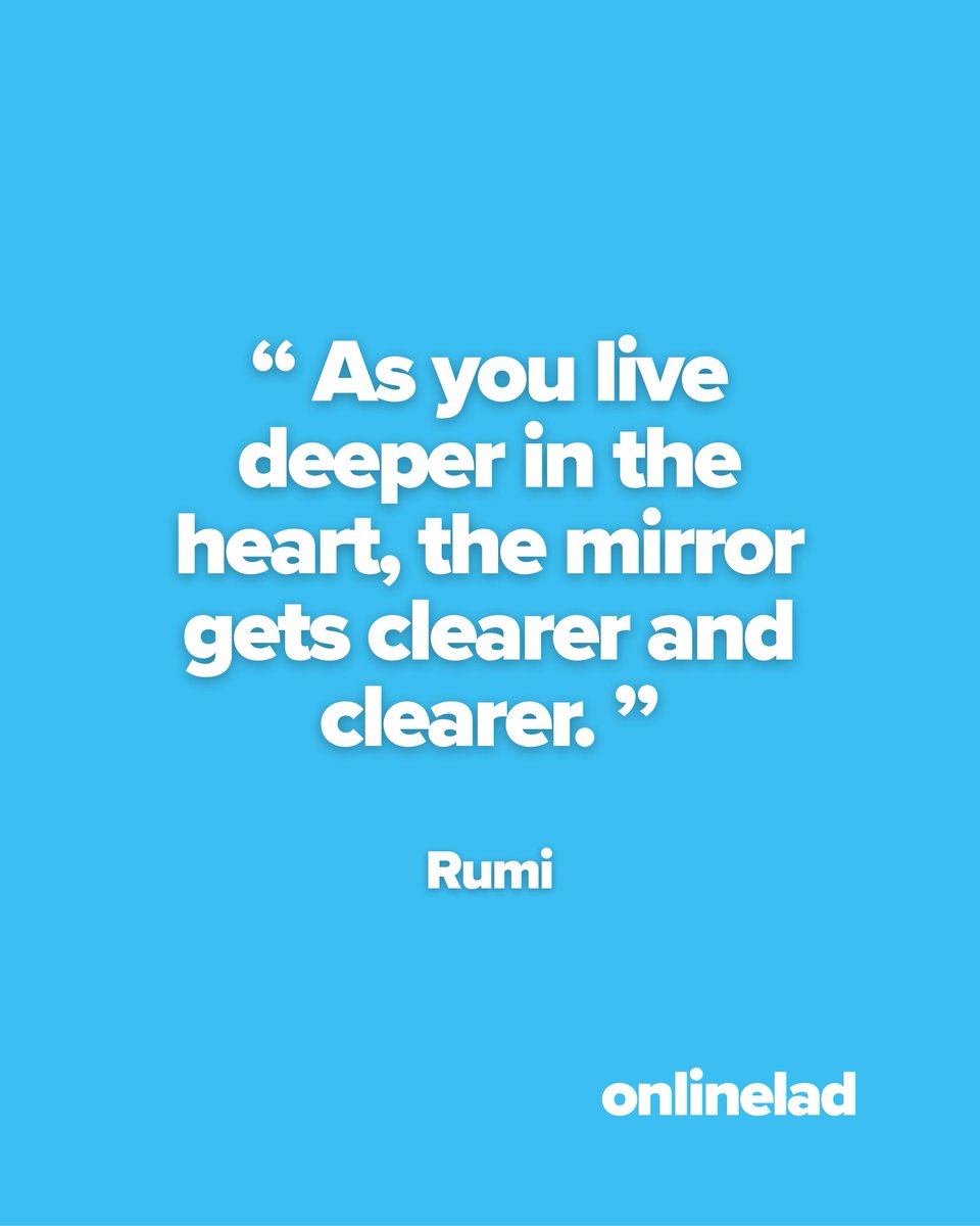 BeckieVisvardis's tweet photo. As you live more deeply from the heart, the mirror grows clearer. Clarity comes from honesty about what you value, fear, and refuse to pretend. The heart offers not certainty, but a truer place from which to choose. https://t.co/ixpfHDO1w5