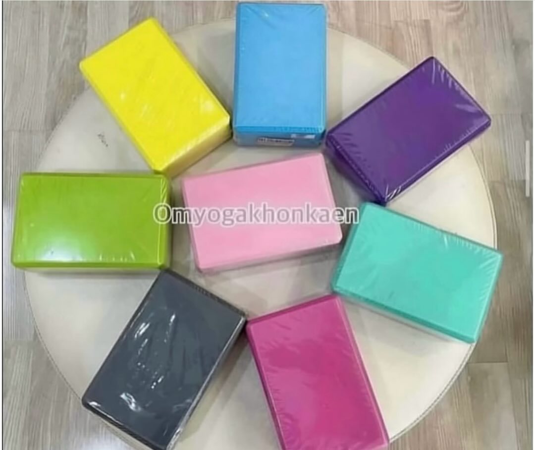 MilesVankampen's tweet photo. บล็อกฝึกโยคะคุณภาพดี มี 8 สีให้เลือก ราคาเพียง 169 บาท สนใจแวะชมสินค้าที่ร้าน หรือสั่งจัดส่งได้ทางไลน์ ค่าส่ง EMS เริ่มต้น 50 บาท https://t.co/6Frp2Af3YV