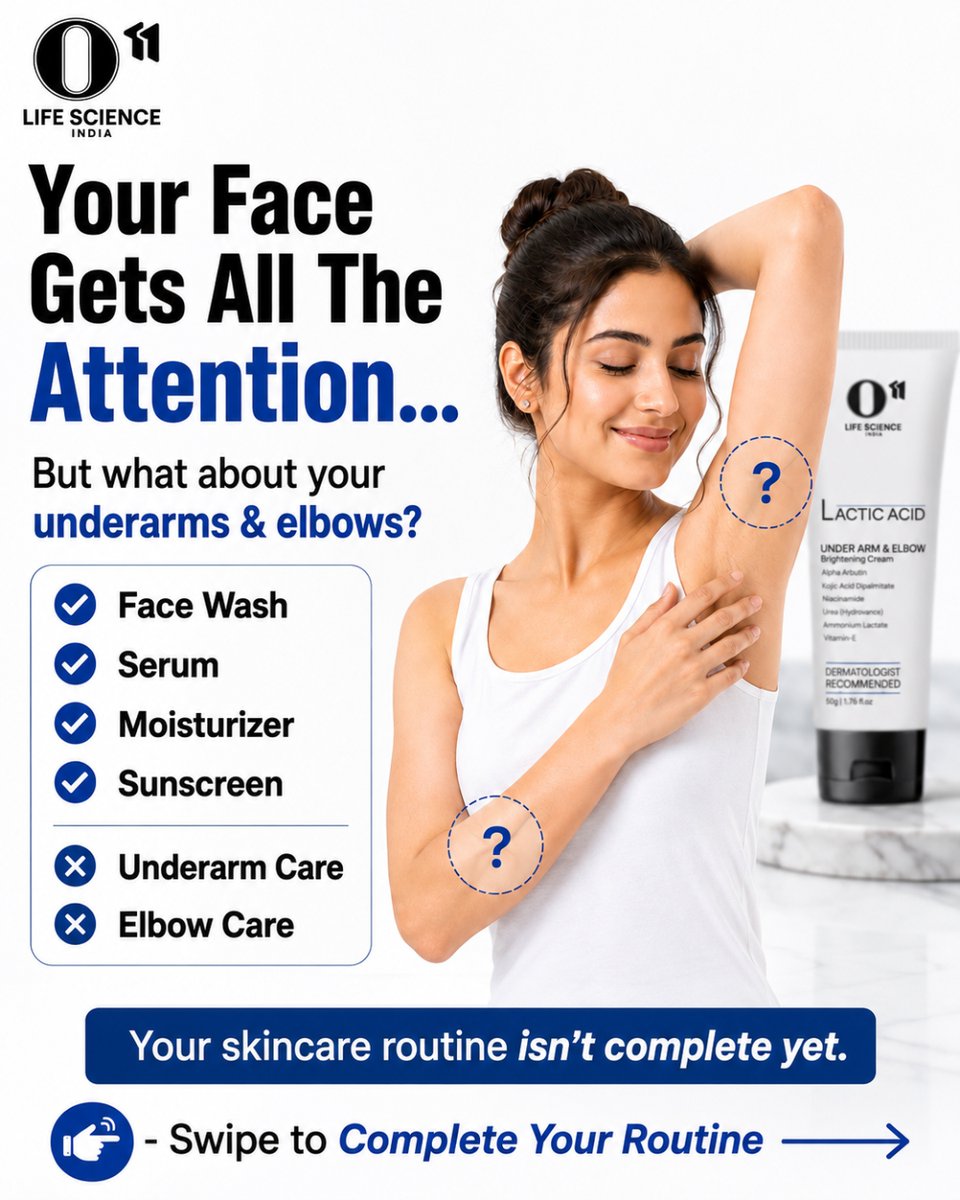 JonnieAudeeg's tweet photo. Your face isn’t the only skin that deserves care. Give your underarms and elbows daily attention with OO-11 Lactic Acid Brightening Cream for smoother, brighter-looking skin and lasting confidence. https://t.co/oRyPHsR9Jj