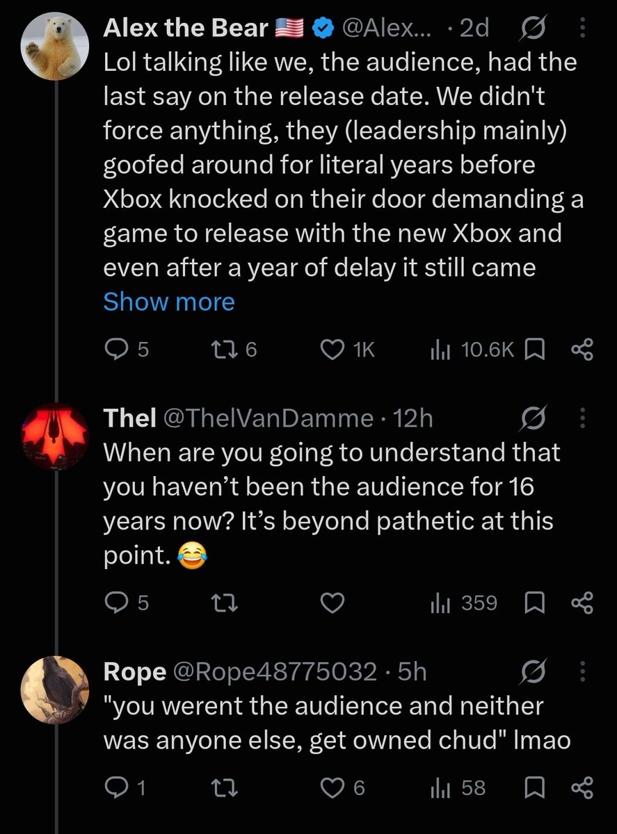 SubhumanExecuto's tweet photo. @ThelVanDamme @hEachthighearne @AlexTheBear @boinksi I never thought I'd see a 1000+ to 0 ratio ever. Delete your entire online presence https://t.co/PM2PVLNVYm