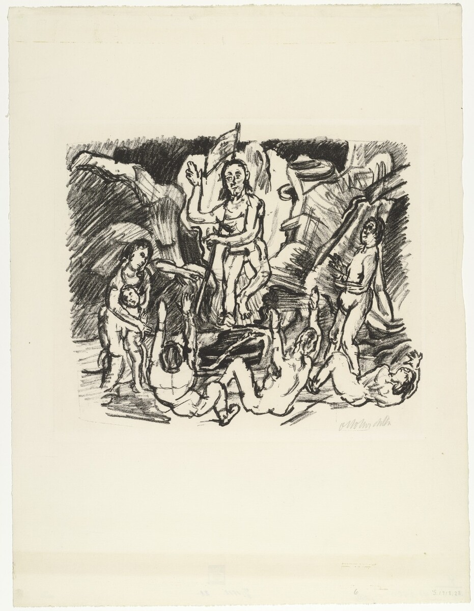 artistkokoschka's tweet photo. The Resurrection (Auferstehung) from the series The Passion (Die Passion) #artbots #kokoschka https://t.co/c5vtha2RSQ