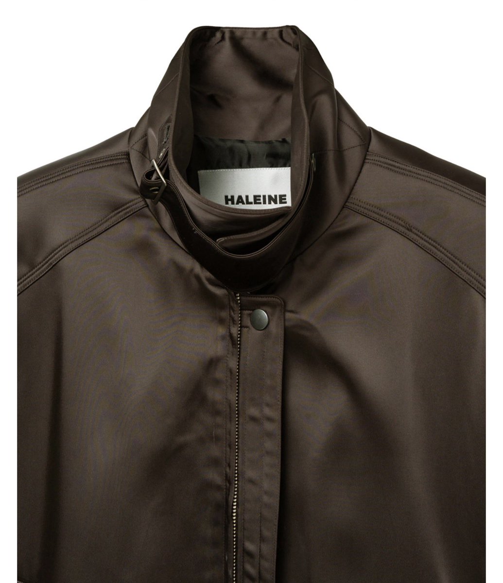 jaejoongstyle's tweet photo. 🔖 HALEINE
SATIN STRUCTURED BLOUSON BROWN (with detachable neckline belt detail)
🏷️ 318,000원 (soldout)
🗓️ 2026.08.25
📺 Killing Voice
📸 kream co kr and Dingo Music on YT

#김재중 #재중 
#KIMJAEJOONG #jaejoong
#ジェジュン #金在中 https://t.co/GvyApyMrxr