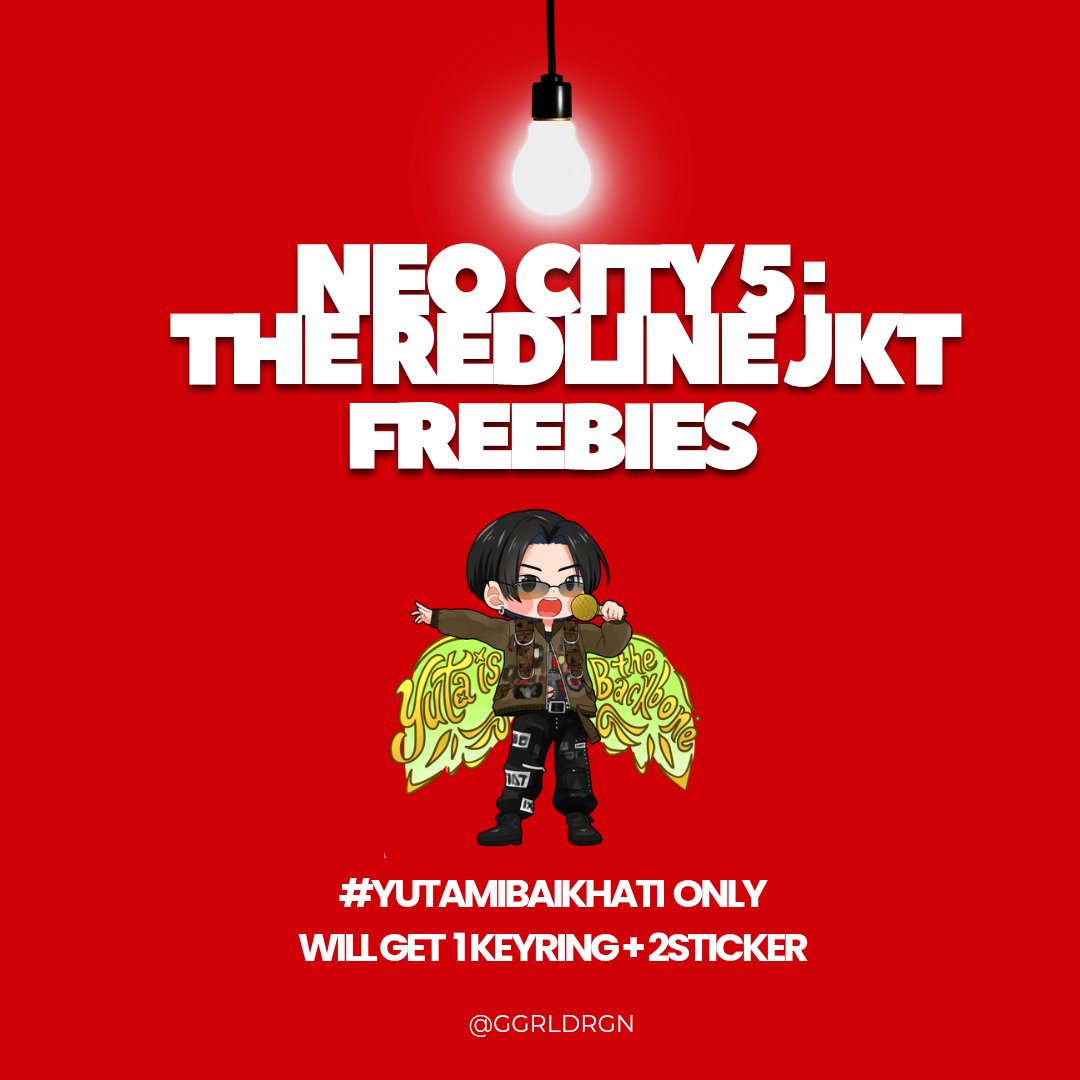 ggrldrgn's tweet photo. YUHUU YUTAMI🍒
@ggrldrgn berbagi freebies✨️

Mari bersua di;
🔥NCT 127 - NEOCITY5: THE REDLINE in Jakarta
🗓 03 Okt 2027
📍Indonesia Arena
🎫 YUTAMIBAIKHATI ONLY alias LIMITED
✨️ Pls dont throw it away🥲

see yaa 👋
#NCT127 #THE_REDLINE_JAKARTA #NCT127_5TH_NEOCITY_THE_REDLINE https://t.co/hVoWaByF8y