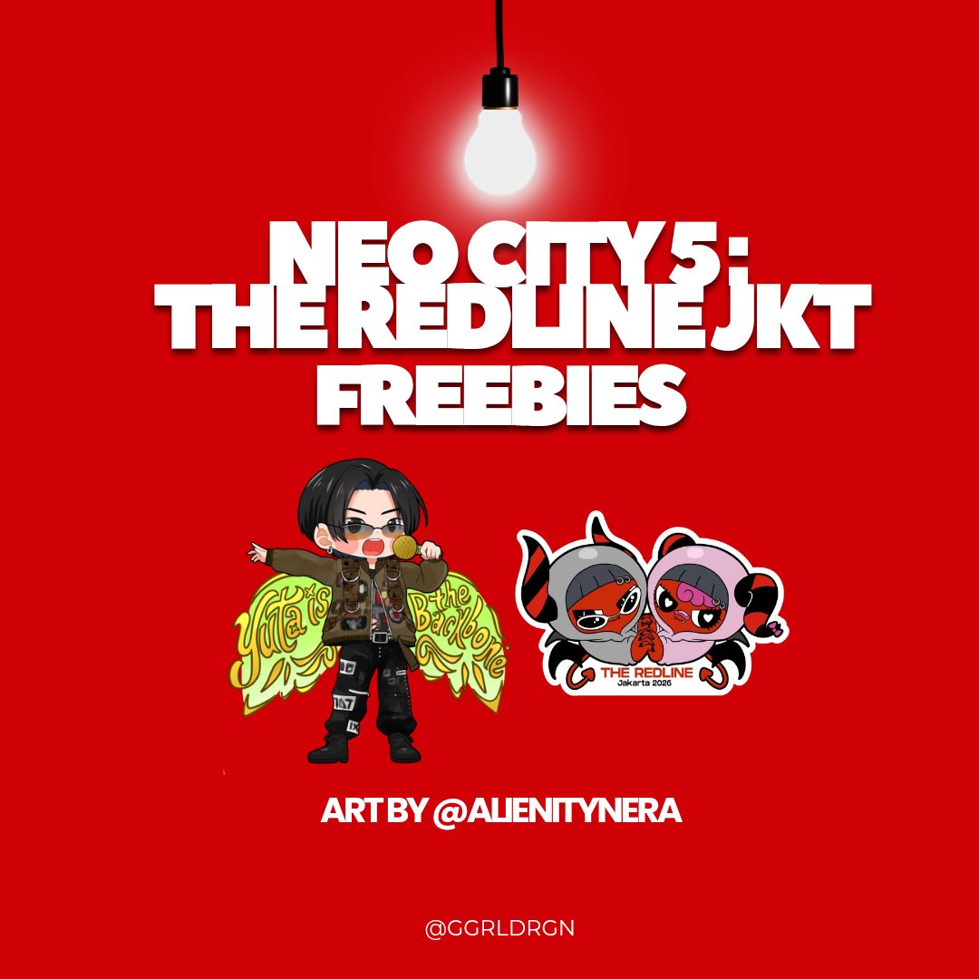ggrldrgn's tweet photo. YUHUU YUTAMI🍒
@ggrldrgn berbagi freebies✨️

Mari bersua di;
🔥NCT 127 - NEOCITY5: THE REDLINE in Jakarta
🗓 03 Okt 2027
📍Indonesia Arena
🎫 YUTAMIBAIKHATI ONLY alias LIMITED
✨️ Pls dont throw it away🥲

see yaa 👋
#NCT127 #THE_REDLINE_JAKARTA #NCT127_5TH_NEOCITY_THE_REDLINE https://t.co/hVoWaByF8y