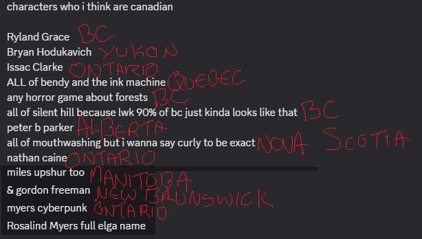 undyingdevotee's tweet photo. Hello Canada oomfs (or strangers who see this) please accept my list #canadatwt https://t.co/0COFmUIkiw