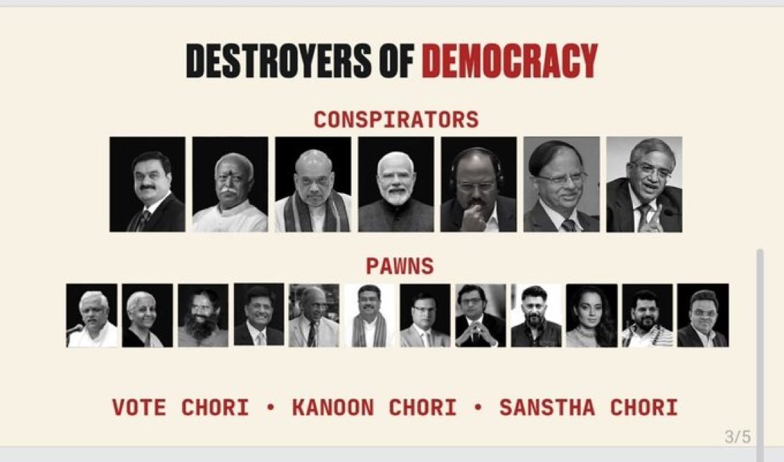 INCObaid's tweet photo. The "only" leader in India is Mr @RahulGandhi, who understands the reality of Mo-Shah and it's government.

Sometimes he remains way ahead of the time...
As in the  case
#ChaukidarChorHai
#FaultyGST
#Corona
#InfiltratedInstitutions

He was first to recognise #GubbaraModi. https://t.co/X9eS3wQ4dU