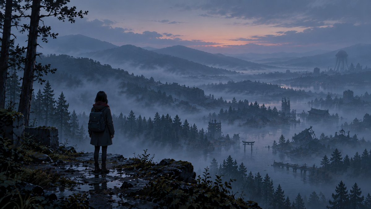 LAST_REVERIE_'s tweet photo. 記憶の向こう側に残された世界を、今日も歩いている。 Still wandering through a world left beyond memory.
🎧 LAST REVERIE – Misty Dusk EP ＜YouTube https://t.co/Z7Qxbfotwk＞
#LASTREVERIE #作業用BGM #アンビエント #廃墟 #異世界 #AmbientMusic #Dreamcore #LiminalSpace #PostApocalyptic https://t.co/fCiLbso1dk