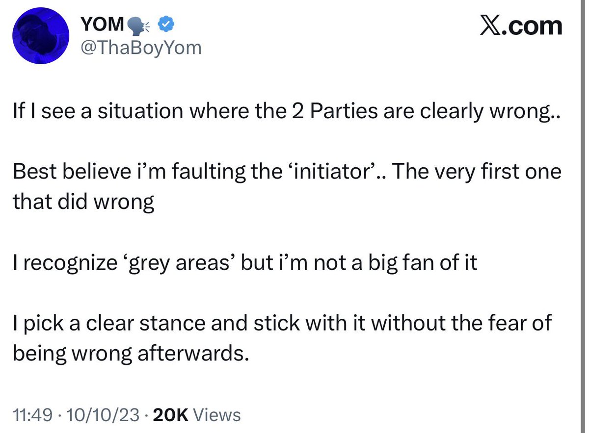 Yournamemedia's tweet photo. @ThaBoyYom I really hate y’all on this internet space. 
What happened to faulting the initiator ??😂
You’re just posting this not cause you feel for women who go through this.but for the hate you have for this person. You Dey find his downfall so bad. It Dey irritate me.  And you no b saint https://t.co/z5hr7lyZXg