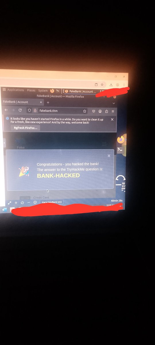 Cipher_Trojan4's tweet photo. Day 1
Started TryHackMe’s Introduction to Offensive Security &amp; Defensive Security with cyber forge group I recently joined. 🔐💻

#TryHackMe #Cybersecurity #OffensiveSecurity #DefensiveSecurity #OSINT #InfoSec @the_cyberforge https://t.co/9CYslFm5B4