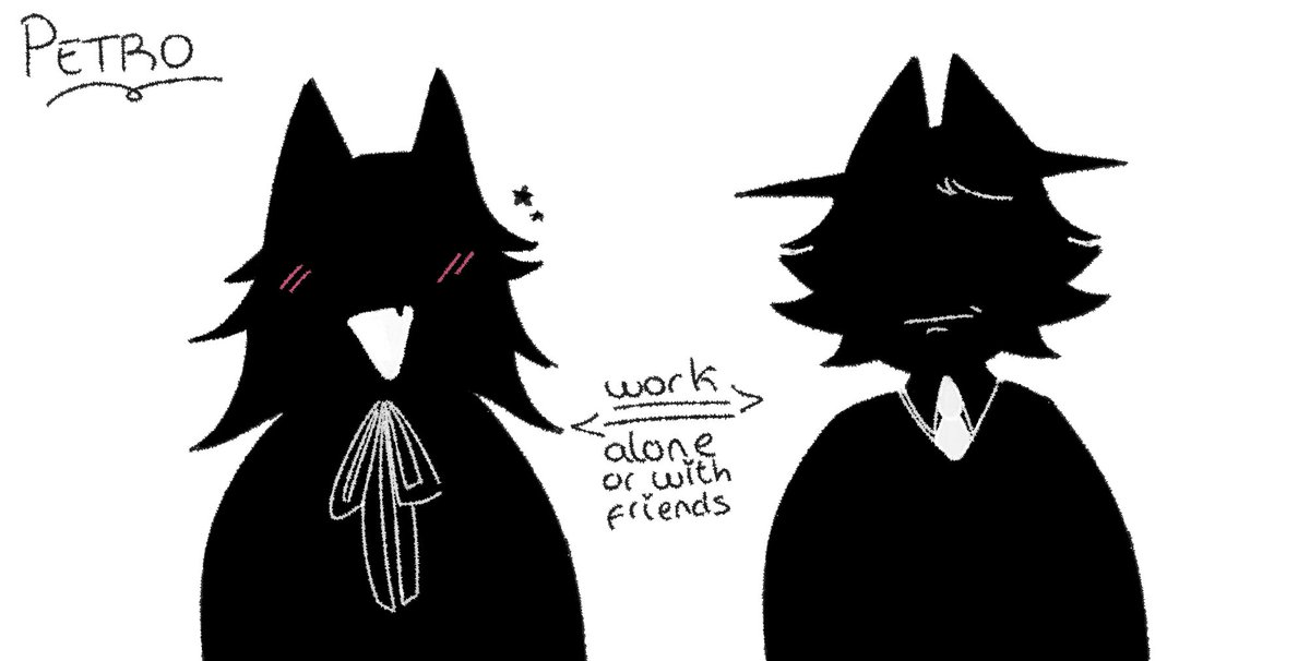 grippinslover17's tweet photo. Petro... save me Petro!!!
Meet my shadow-guy OC, Petro! (Gripps who keeps only drawing his own OCs and noone else and even then they're mostly human versions.. are these called gijinkas? I guess)
#deltarune #shadowguy #shadowguyoc #OCㅤㅤ https://t.co/ABRK2xiG8O